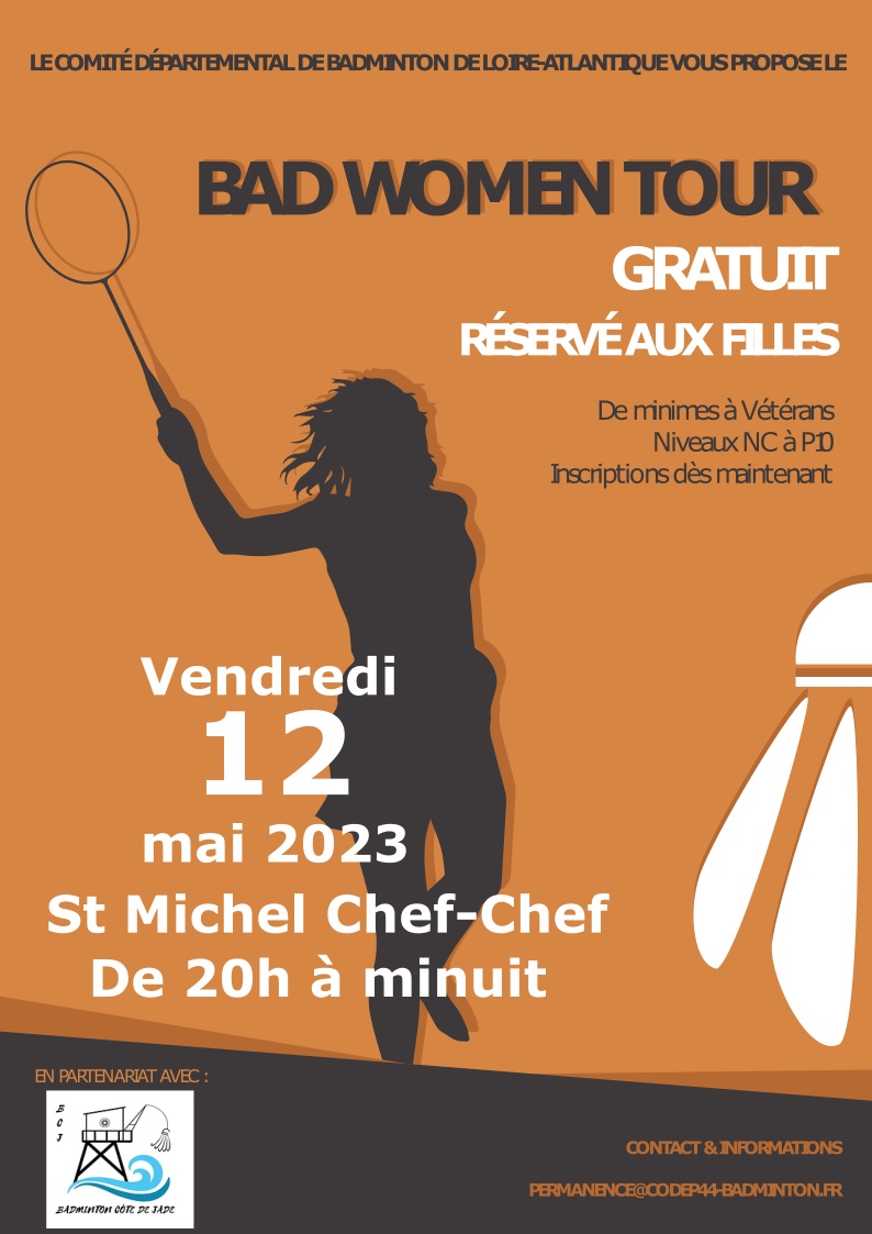 Bad Women Tour Saint Michel chef chef 12/05/2023