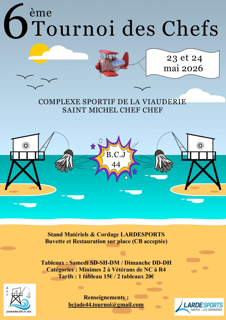 Saint Michel chef chef_affiche tournoi 2026