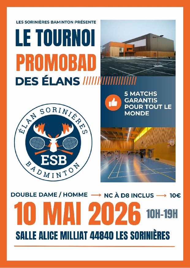 les soriniéres seniors_Affiche PromoBad 10 Mai