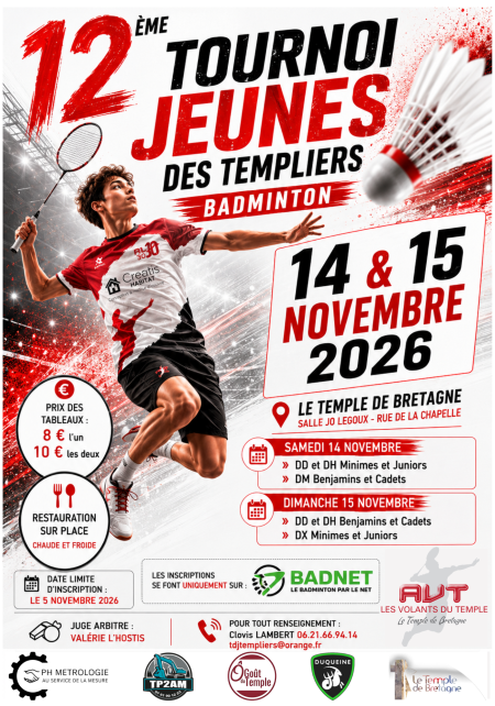 Tournoi jeuenes Le temple
